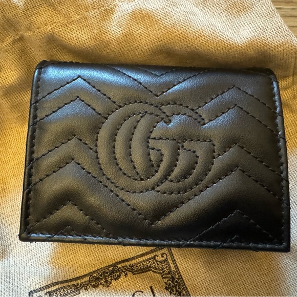 GG MARMONT CARD CASE WALLET - Picture 4 of 7